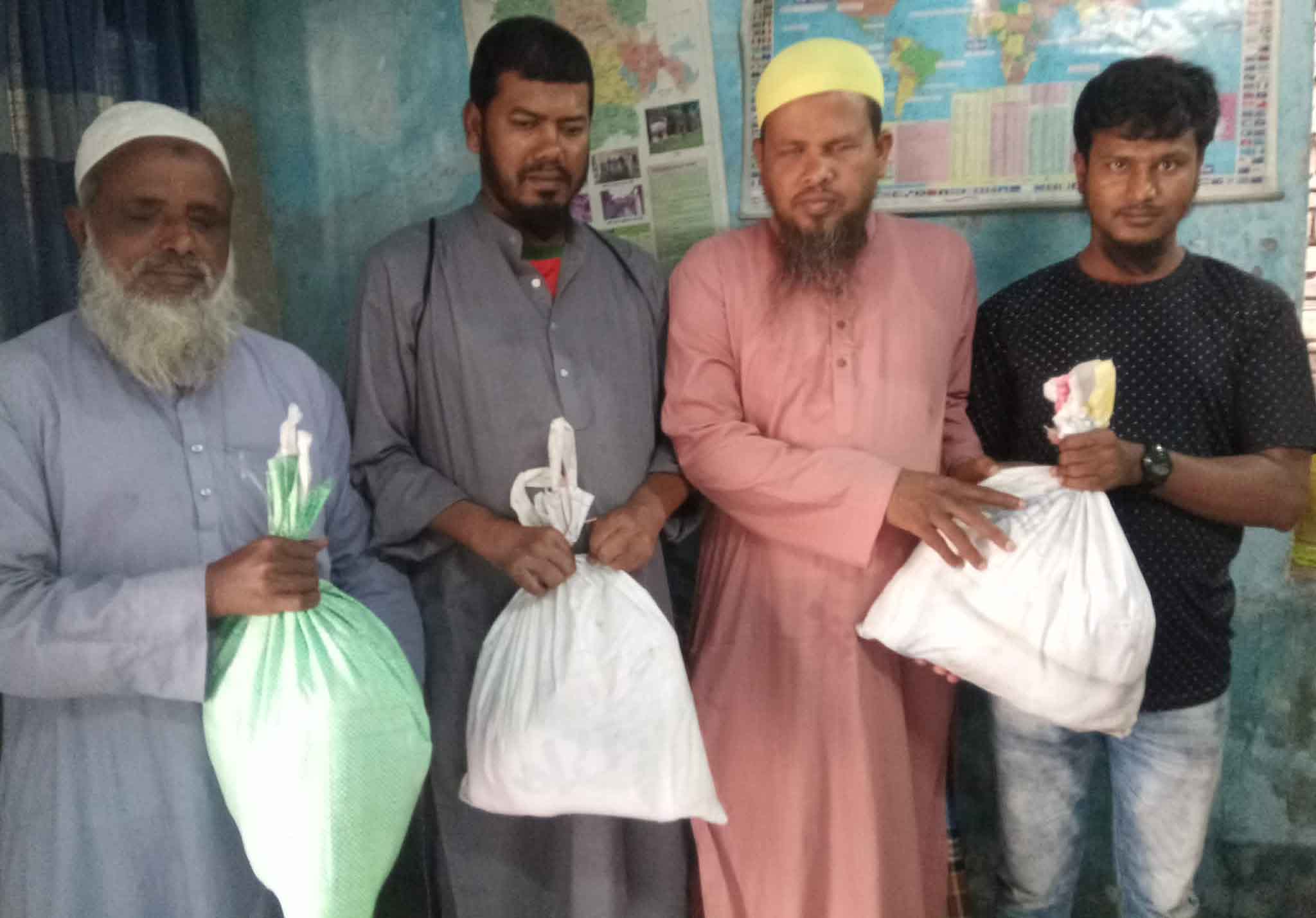 চিকিৎসা ও চক্ষু শিবির সহায়তা